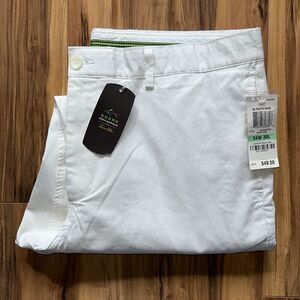 NEW Greg Norman For Tasso Elba White Pants